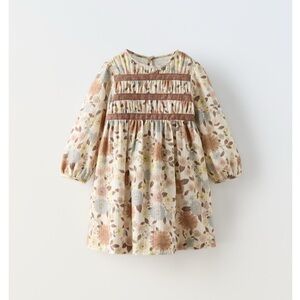 Zara Lace Floral Kids Dress